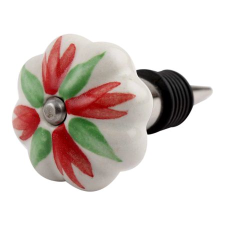 Watsonia Ceramic Wine Stopper